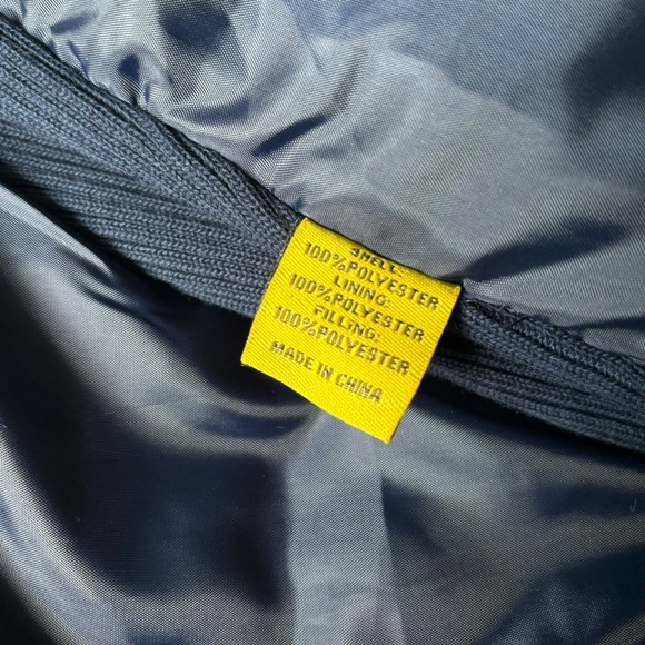 Daisy Brand Quilted Vest Navy with Gold Accents Lightweight Ladies Size Med - Picture 13 of 14